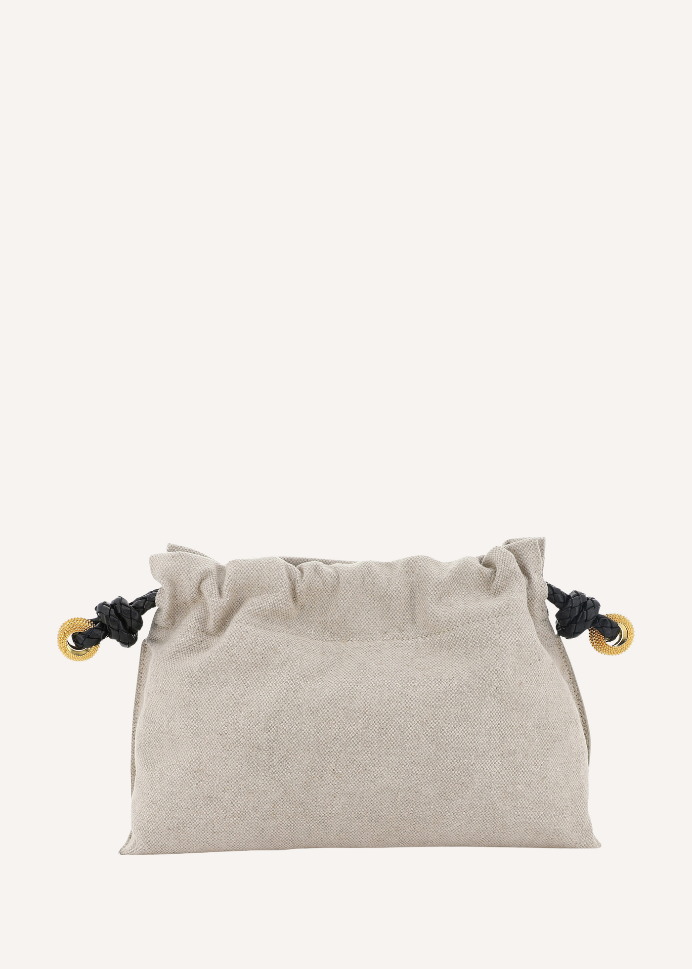 Carry Canvas Granulated Ring Clutch