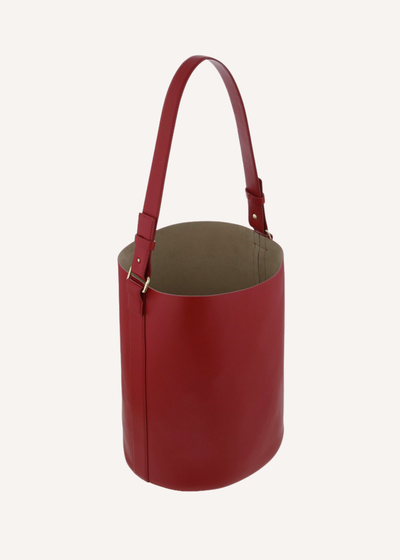 Large Bucket Bag in Calf