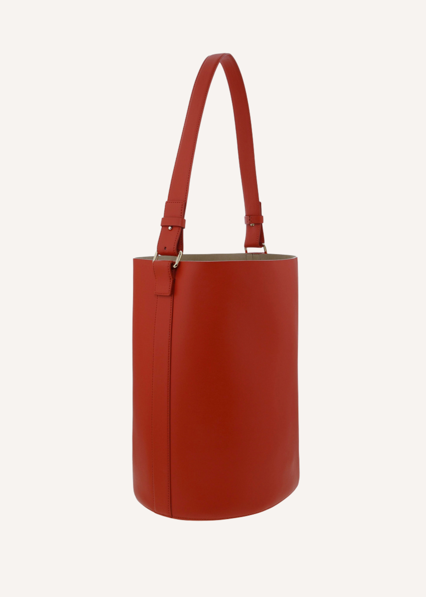 Large Bucket Bag in Calf