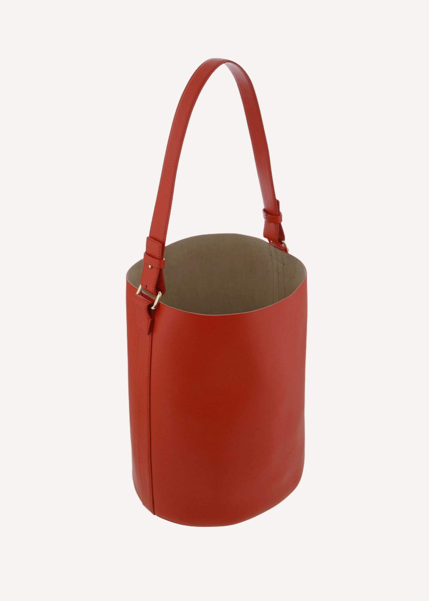 Large Bucket Bag in Calf